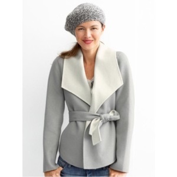 double faced wrap coat banana republic